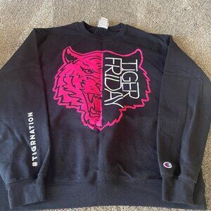 Tiger Friday Oversized Crewneck Sweatshirt